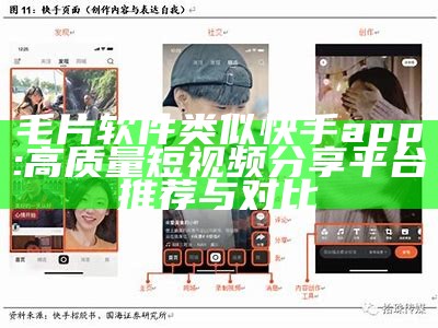 毛片软件类似快手app: 高质量短视频分享平台推荐与对比