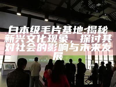 白本 级毛片基地: 揭秘新兴文化特征，探讨其对社会的影响与未来发展